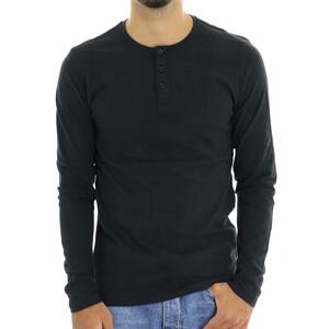 T-SHIRT VINTON LS NERO